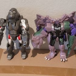 Transformers Beast Wars Megatron Action Figures Used Vintage