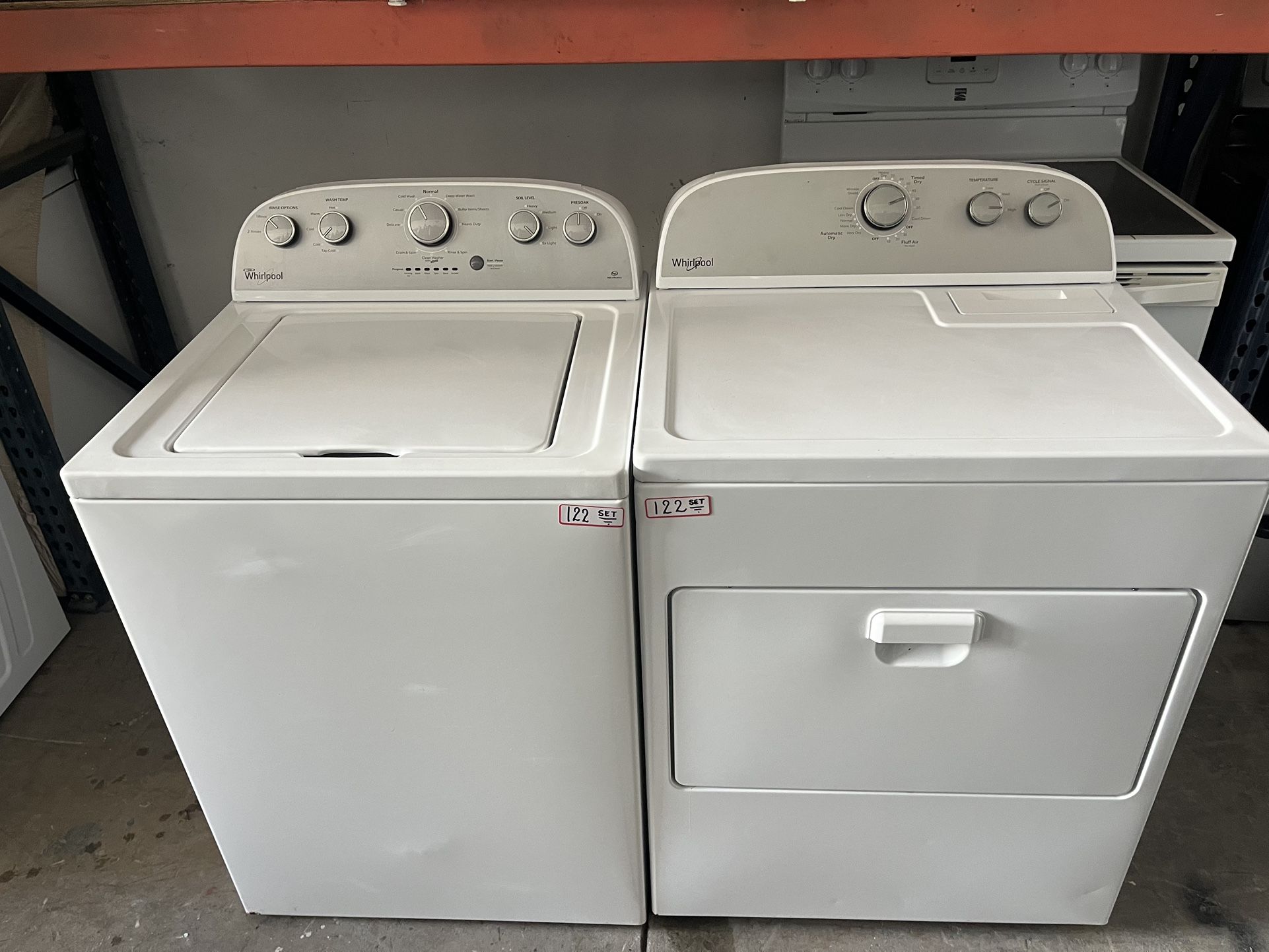 Whirlpool Washer And Dryer Set