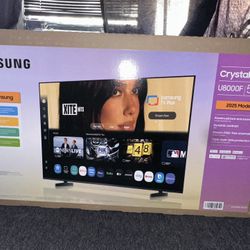 Samsung - 55" Class U8000F Series Crystal UHD 4K Smart Tizen TV (2025) 55" LED 
