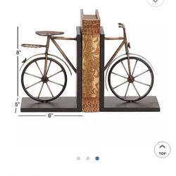 Vintage Bicycle Book ends