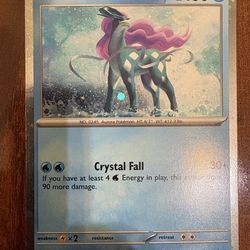 Pokemon Suicune 26/94 Cosmo Holo Promo Phantasmal Flames 2025 NM