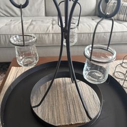 Wrought Iron Candelier (Old Taylor Estate)