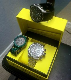 WATCH LOT SALE, TISSOT, INVICTA 💯 AUTH