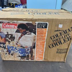 Coleman Vintage Ice Chest Cooler 
