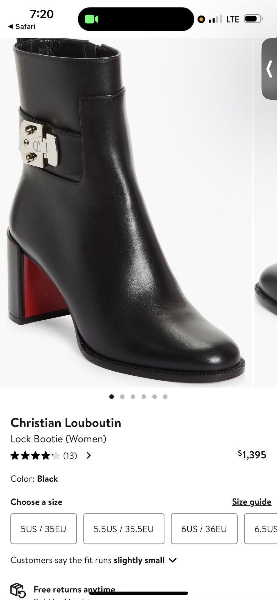 Christian louboutin Boots 37