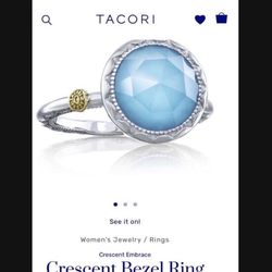 Ring Blue topaz By Tacori