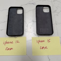 iPhone 12 and 15 Leather Case 