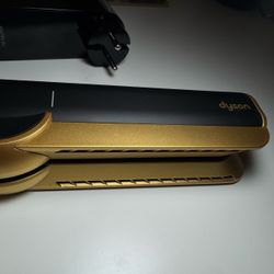 Dyson Corrale Hair Straightener Gold Black