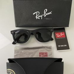 Ray Ban Limited Edition Leather Black Black 