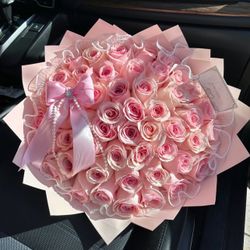 50 Rose Bouquet Ramo 