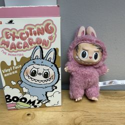 Tattooed Labubu Pink 