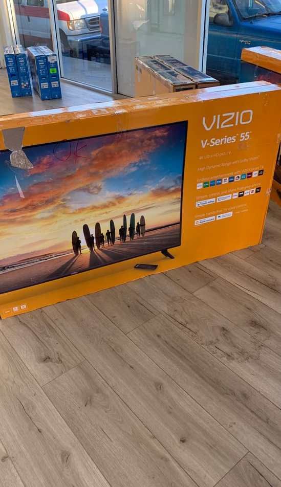 Vizio TV!! All new with Warranty! 55 inch television! U23EB