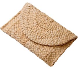 Freie Liebe Straw Clutch Purses for Women Summer Beach Bags Envelope Woven Clutch Handbags
