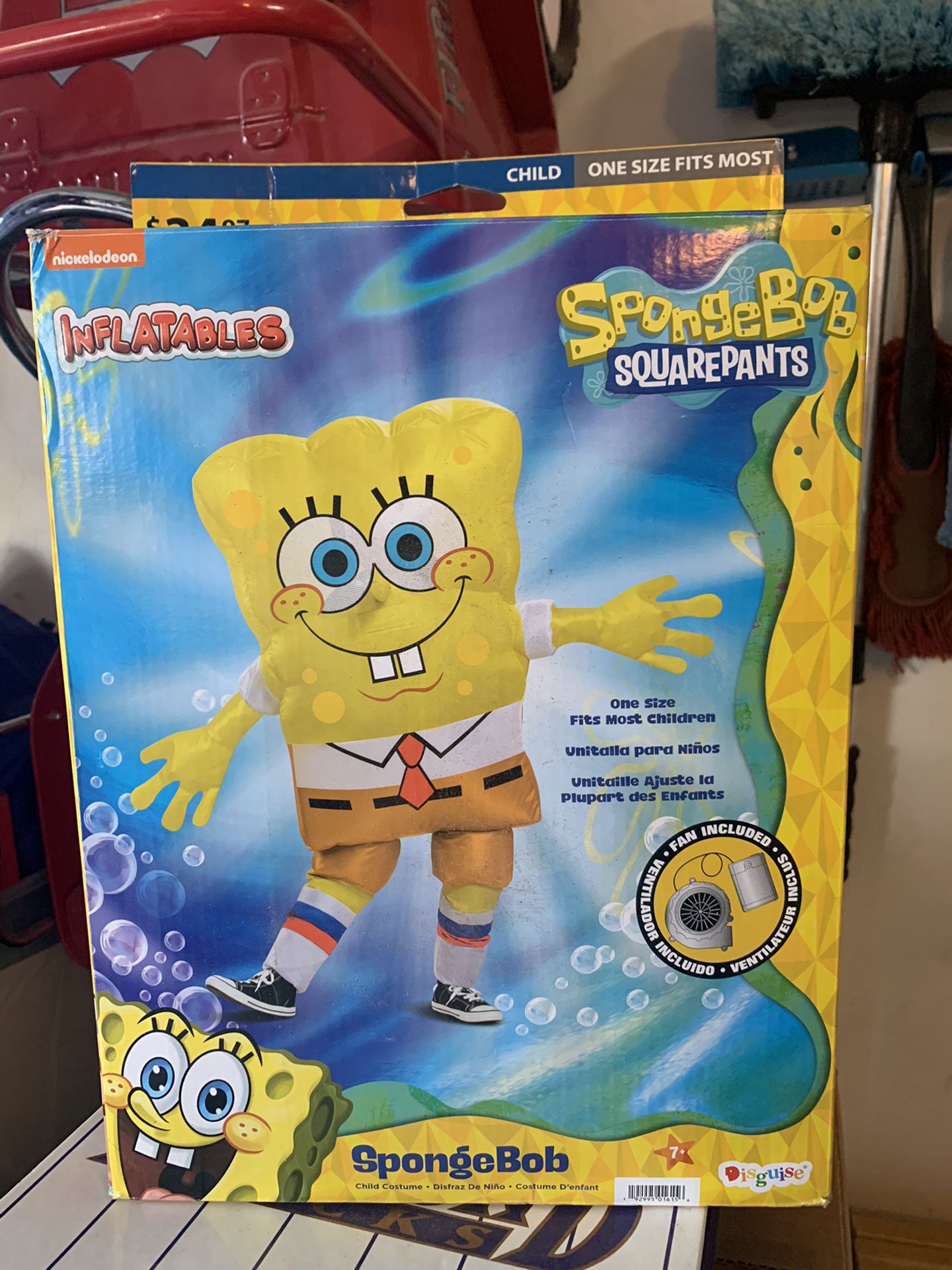 Inflatable spongebob Costume