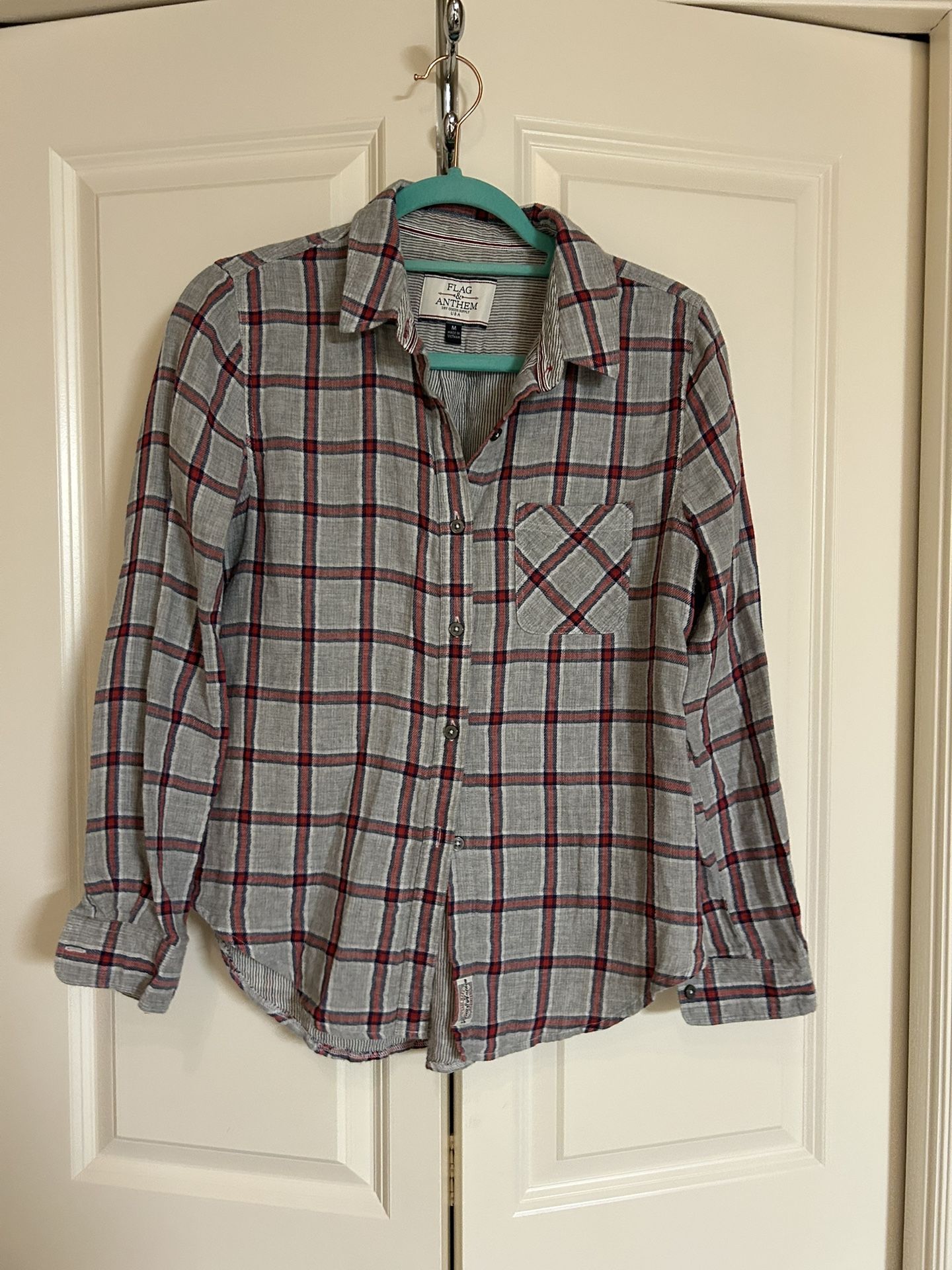 Gently Used Cotton Flannel Woman Shirt