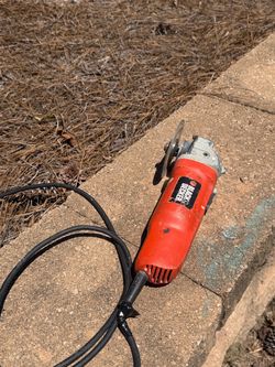 Black & Decker Corded Angle Grinder