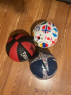 Soccer and basketball