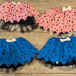 Skirt Toddler Halloween 𝙲ostume Bam-Bam 𝗖ave