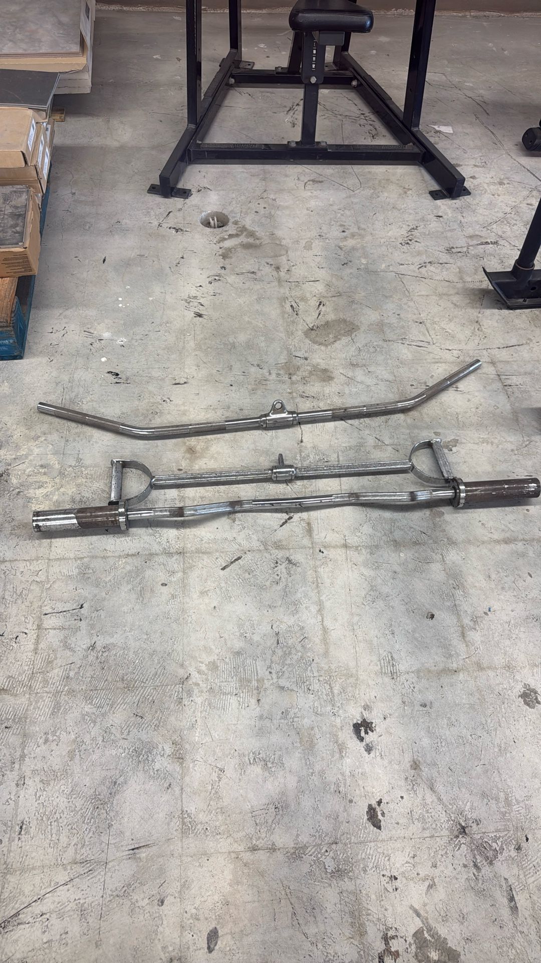 Curl Bar And Handles