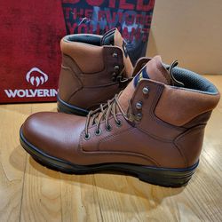 Wolverine Men's Durashock SR W03120 Steel Toe EH Work Boot 12 W (Wide)