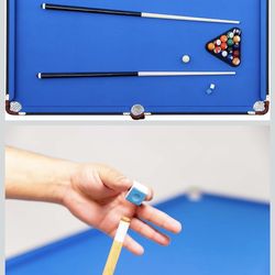 COMPACT FOLDABLE POOL TABLE – NEW – SAVE $$ (Moving Sale)