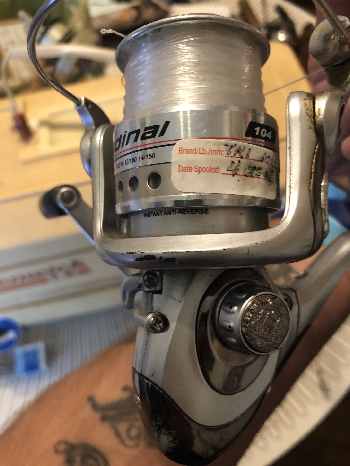 Abugarcia Cardinal 104 Abu Garcia Spinning Reel