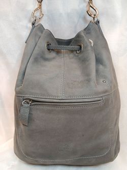 Vintage Timbaland leather small backpack