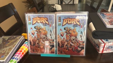 2 copies of D’orc dorc signed by brett bean COA