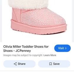Brand New Pink Boots Toddler