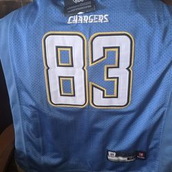 Autographed Vincent Jackson Chargers Jersey