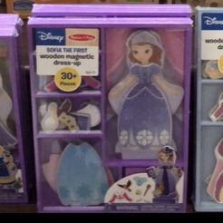 Wooden Princess Dress Up!!! 