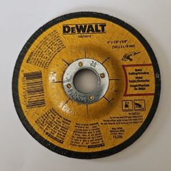 Dewalt Metal Grinding Wheel 4" x 1/8" x 5/8" DWA4510 