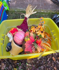 Tub of fall items all.for 20