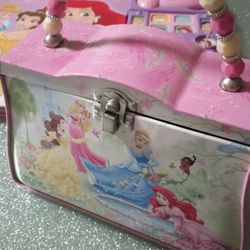 Disney Princess Mini Lunch Box Tin Collector Tote 2013