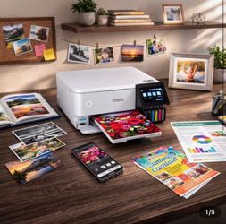 Epson EcoTank Photo ET-8500 Wireless Color All-in-One Supertank Printer