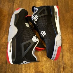 Jordan 4 ‘Bred’ 2019 Size 10