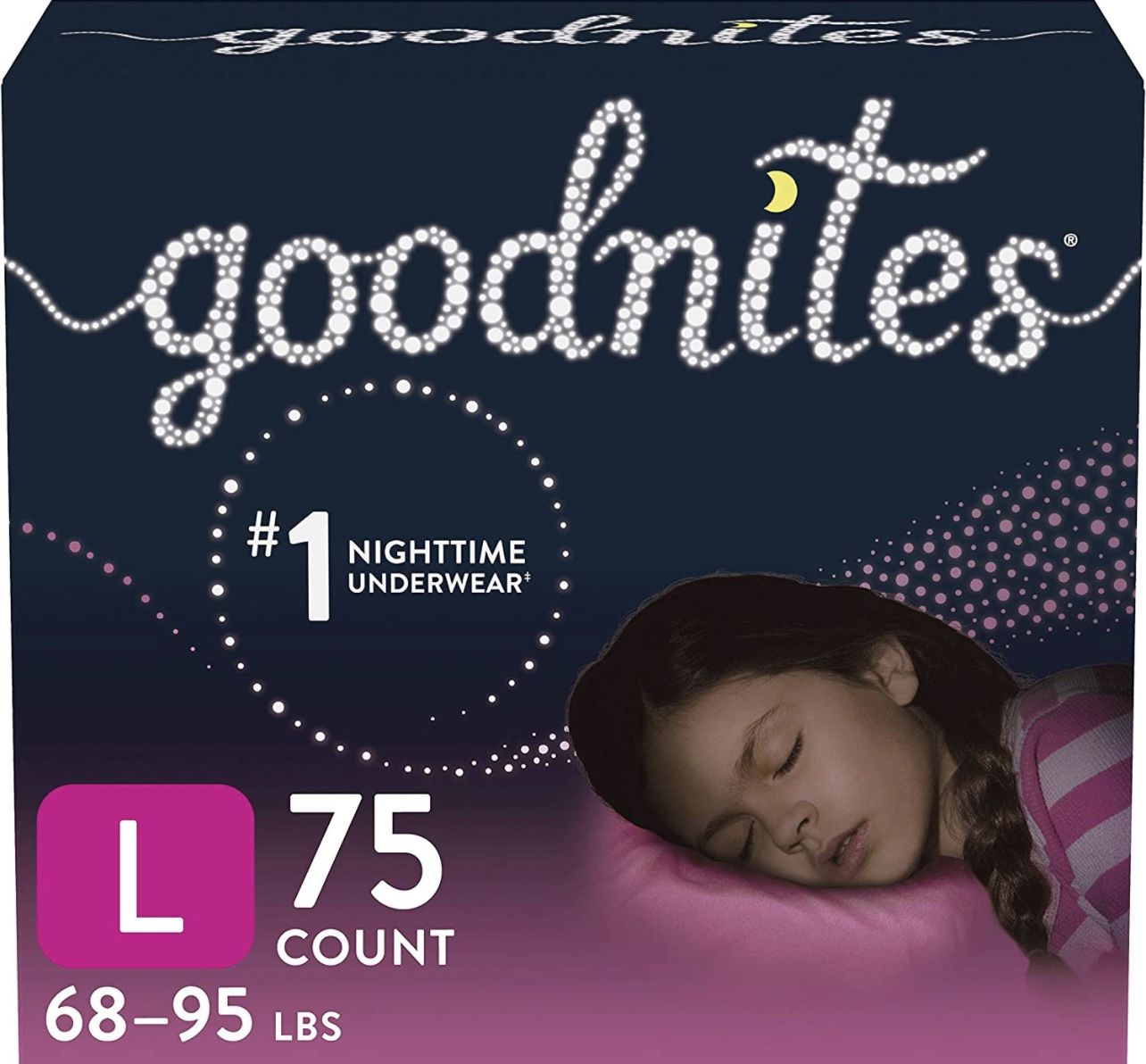 🏃🏃🏽Diapers Goodnites Underwear for girls who wet the bed.