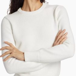 White Super Soft Plush Sweater