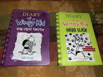Diary of a Wimpy Kid Hard Luck and the Ugly Truth (both for $12 or your choice $8)