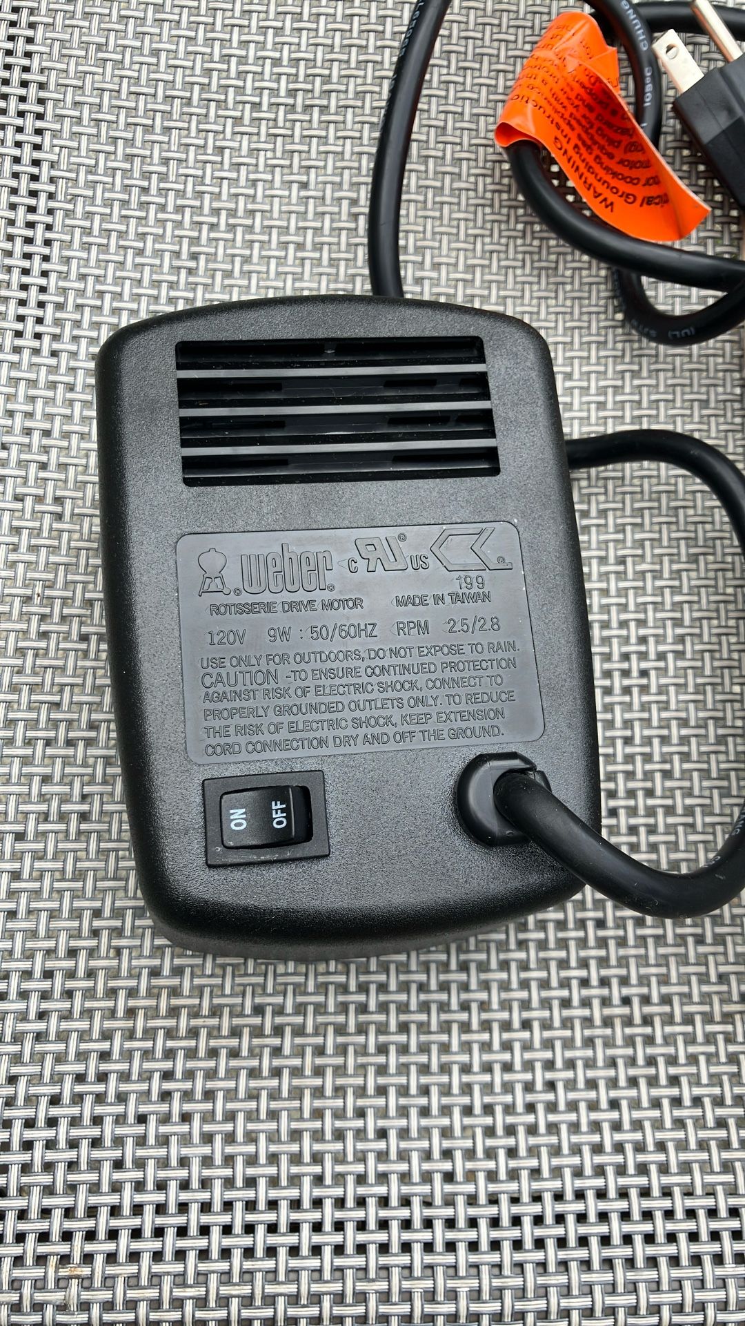 Weber Rotisserie Motor For Your BBQ