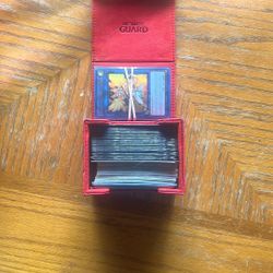 3 Completed Yu-Gi-Oh! Decks + Extra Cards & Deck Box