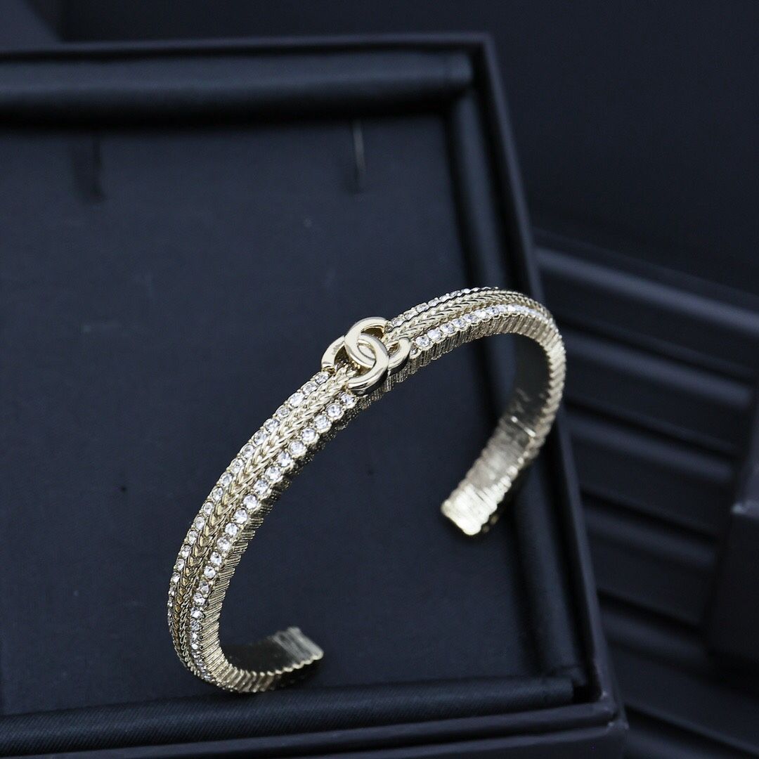 A girl's new bracelet