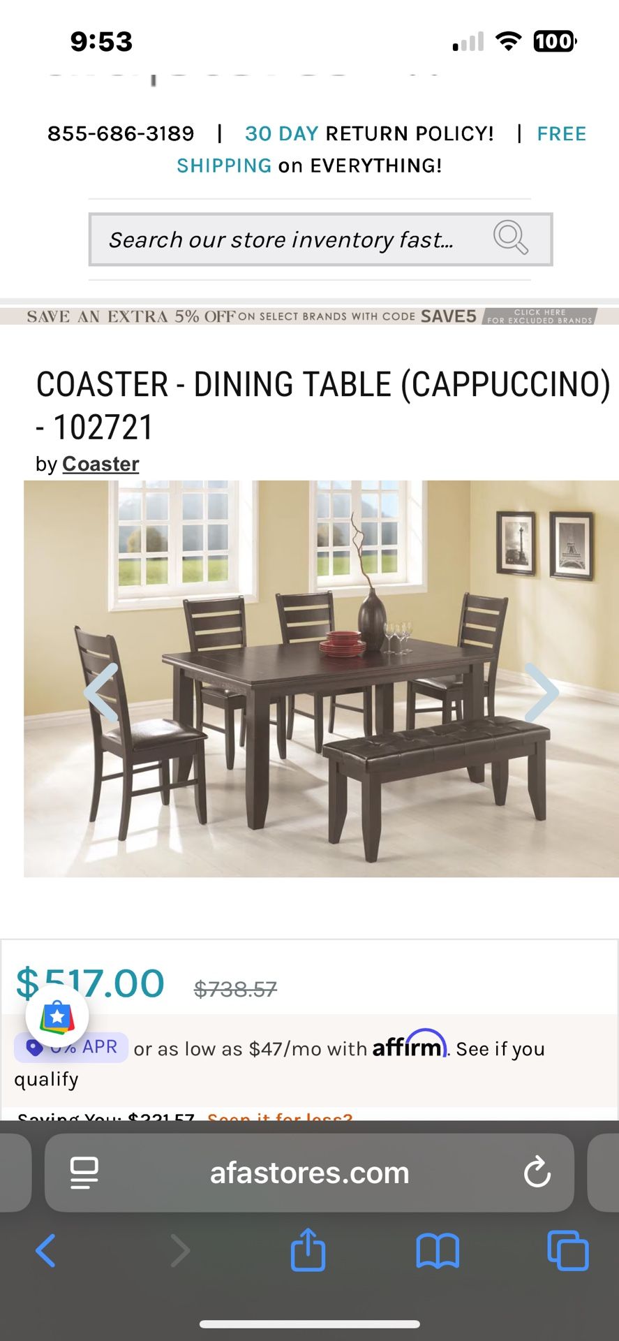 Dinning Table