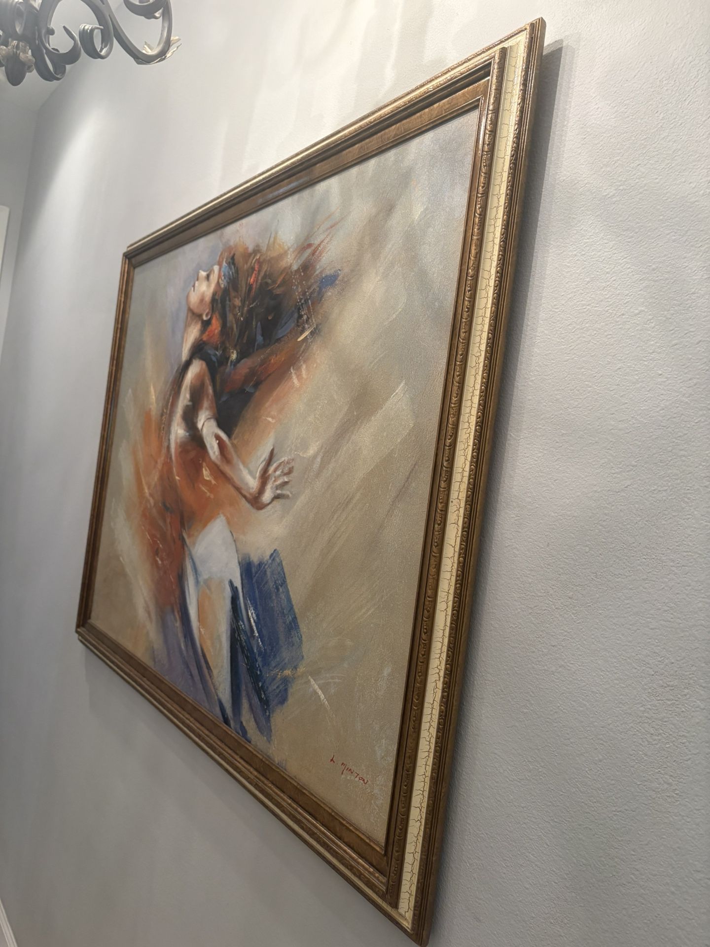Beautiful Painting By  L. Minton  51 By 41