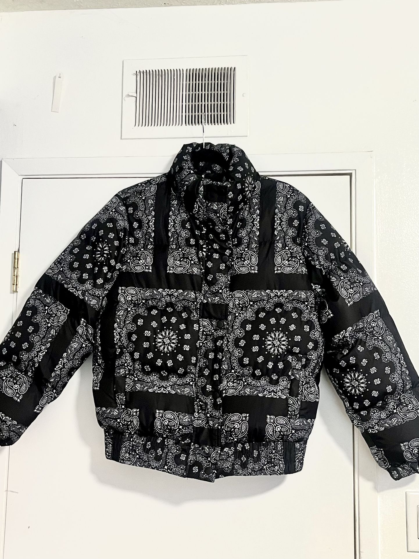 Adika bandana puffer jacket