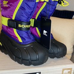 Kids Sorel Snow Boot Size 10c