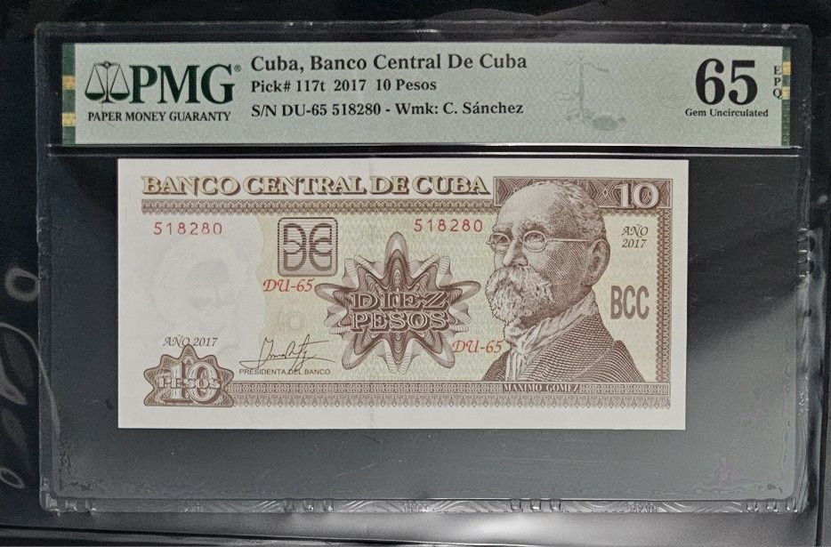 10 Pesos 2017 Cuba