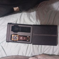 Watch and case