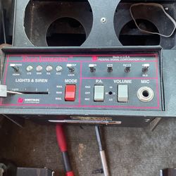 Federal Signal Siren lighting Controller