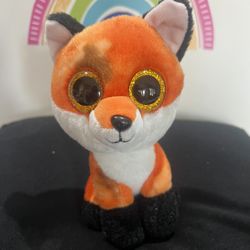 TY BEANIE VELVETY BOOS - MEADOW THE FOX